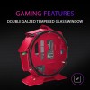 Mars Gaming MCORB Rosso, Case PC Gaming Micro-ATX XL, Design Circolare Custom, Doppio Vetro Temperato Mars Gaming MCORB Rosso, Case PC Gaming Micro-ATX XL, Design Circolare Custom, Doppio Vetro Temperato