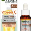 Garnier Siero Notte Vitamina C Uniformante, Per Pelli Spente, Effetto Rigenerante, Pelle Morbida e Luminosa, con 10% di Vitamina C Pura, 30ml