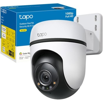 Tapo C500 Telecamera Wi-Fi Esterno FHD, 360° Visuale, Telecamera IP di Sorveglianza, IP65, Visione Notturna a Colori, Rilevamenti Smart AI, Audio Bidirezionale, Allarme sonoro personalizzato Tapo C500 Telecamera Wi-Fi Esterno FHD, 360° Visuale, Telecamera IP di Sorveglianza, IP65, Visione Notturna a Colori, Rilevamenti Smart AI, Audio Bidirezionale, Allarme sonoro personalizzato