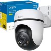 Tapo C500 Telecamera Wi-Fi Esterno FHD, 360° Visuale, Telecamera IP di Sorveglianza, IP65, Visione Notturna a Colori, Rilevamenti Smart AI, Audio Bidirezionale, Allarme sonoro personalizzato