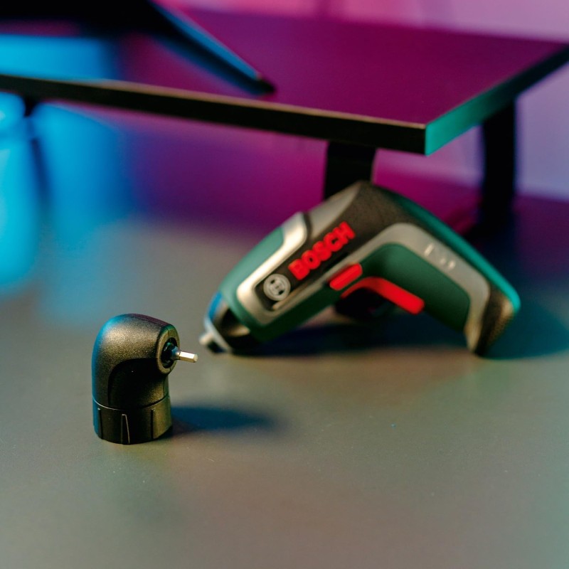 Bosch Avvitatore a batteria Bosch IXO, 7a generazione, 3,6 V, 2,0 Ah, 5,5 Nm, con cavo micro USB, incluso attacco angolare, vite fino a 190 viti, in scatola, Edizione Amazon - 7a generazione | Esclusivo