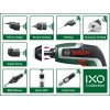 Bosch Avvitatore a batteria Bosch IXO, 7a generazione, 3,6 V, 2,0 Ah, 5,5 Nm, con cavo micro USB, incluso attacco angolare, vite fino a 190 viti, in scatola, Edizione Amazon - 7a generazione | Esclusivo