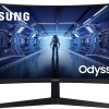 Samsung Monitor Gaming Odyssey G5 (C34G55), Curvo (1000R), 34", 3440x1440 (Ultra WQHD), 21:9, HDR10, VA, 165 Hz, 1 ms, FreeSync Premium, HDMI, Display Port, PBP, Flicker Free - 34''