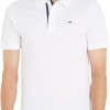 Tommy Jeans Maglietta Polo Maniche Corte Uomo Slim Fit - XS Bianco (White)