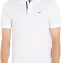 Tommy Jeans Maglietta Polo Maniche Corte Uomo Slim Fit - XS Bianco (White)