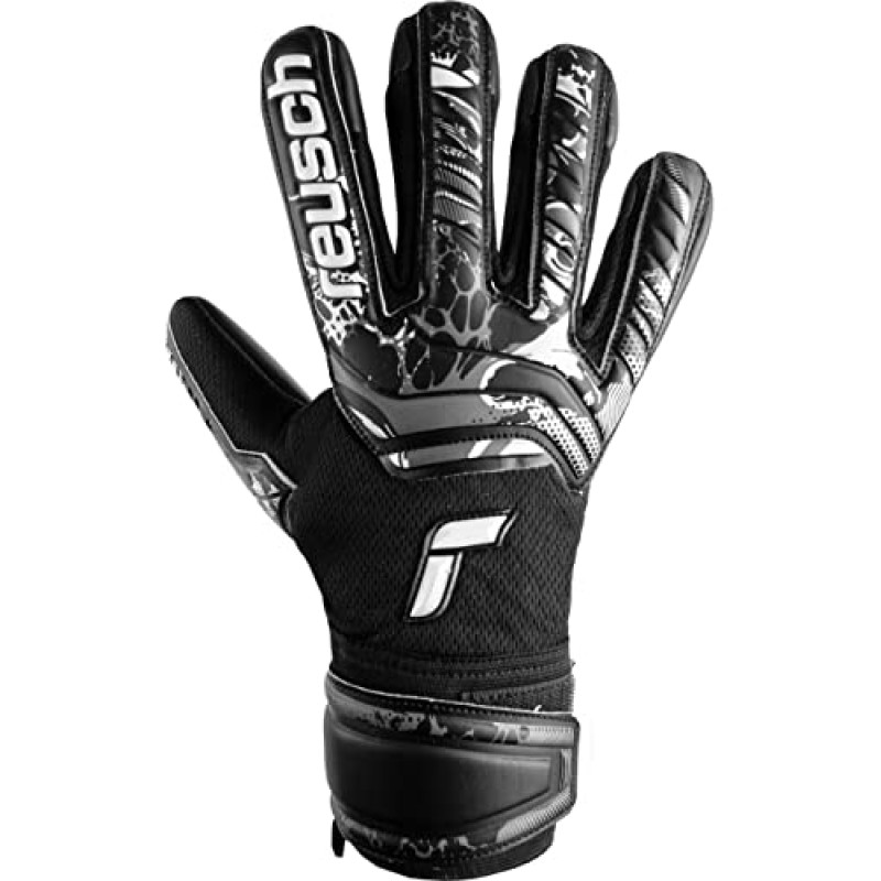 Reusch Attrakt Infinity - Guanti da Portiere per Adulti Unisex Adulto - 9 Nero