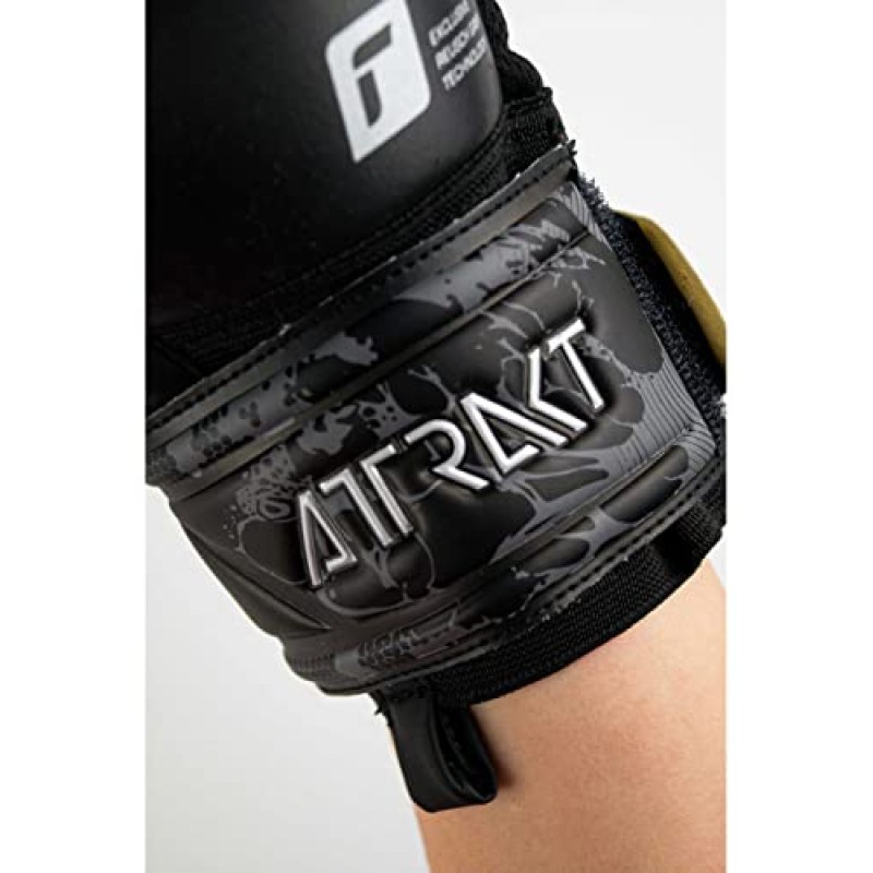 Reusch Attrakt Infinity - Guanti da Portiere per Adulti Unisex Adulto - 9 Nero