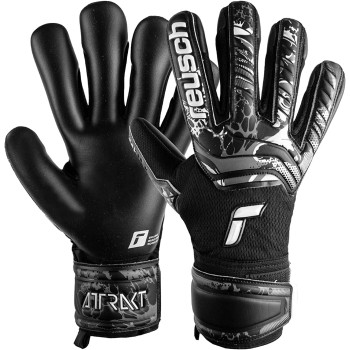 Reusch Attrakt Infinity - Guanti da Portiere per Adulti Unisex Adulto - 9 Nero