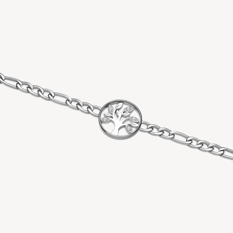 Brosway Bracciale Donna in Acciaio e Cristalli con Simbolo Albero Della Vita | Collezione Chakra - BHKB143 Brosway Bracciale Donna in Acciaio e Cristalli con Simbolo Albero Della Vita | Collezione Chakra - BHKB143