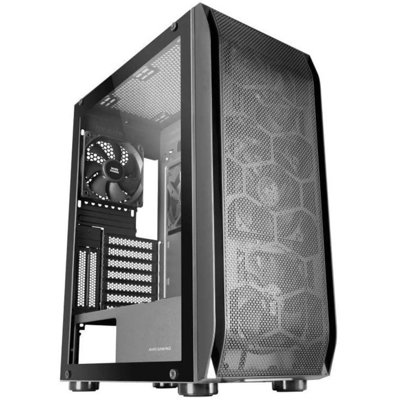 Mars Gaming MC-PRO2, Torre E-ATX Professionale, Sistema CPU FREEZER, 5x Ventole Ultra-silenziose e Frontale Metal-Mesh, Nero Mars Gaming MC-PRO2, Torre E-ATX Professionale, Sistema CPU FREEZER, 5x Ventole Ultra-silenziose e Frontale Metal-Mesh, Nero