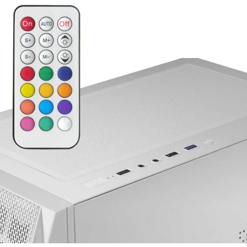 Mars Gaming MC-KX, Torre Gaming E-ATX Premium, Sistema CPU FREEZER, 5 Ventole ARGB Ultra-silenziose, Controller ARGB e Controller RF, Frontale Mesh, Bianco Mars Gaming MC-KX, Torre Gaming E-ATX Premium, Sistema CPU FREEZER, 5 Ventole ARGB Ultra-silenziose, Controller ARGB e Controller RF, Frontale Mesh, Bianco