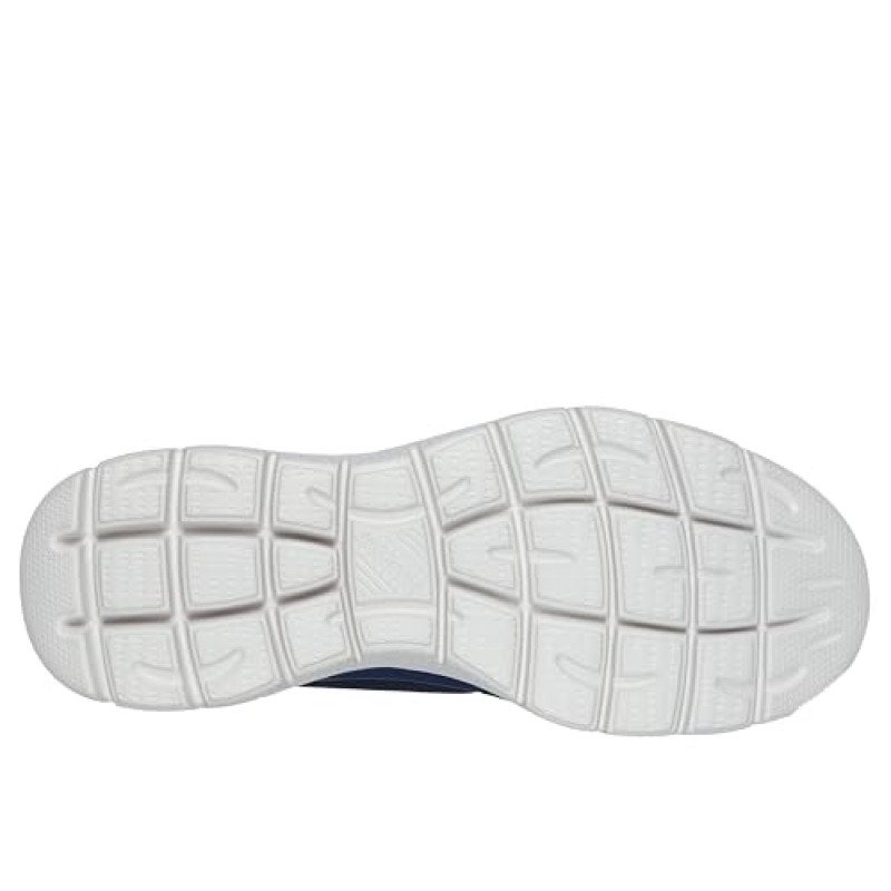 Skechers Summits Key Pace, Scarpe da Ginnastica Uomo - 42 EU Larga Navy Mesh Trim