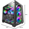 Mars Gaming MCV3, Torre Gaming Custom XXL E-ATX, Finestra Vetro Temperato Frontale e Laterale, Struttura Modulare Doppia Camera, Nero Mars Gaming MCV3, Torre Gaming Custom XXL E-ATX, Finestra Vetro Temperato Frontale e Laterale, Struttura Modulare Doppia Camera, Nero