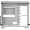 Mars Gaming MCV3, Torre Gaming Custom XXL E-ATX, Finestra Vetro Temperato Frontale e Laterale, Struttura Modulare Doppia Camera, Bianco
