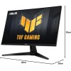 ASUS TUF Gaming VG27AQA1A Monitor Gaming 27”, WQHD, Overclock Fino a 170 Hz, Tecnologia Extreme Low Motion Blur, Freesync Premium e Shadow Boost, 1 ms (MPRT), HDR, DisplayWidget Lite, Nero ASUS TUF Gaming VG27AQA1A Monitor Gaming 27”, WQHD, Overclock Fino a 170 Hz, Tecnologia Extreme Low Motion Blur, Freesync Premium e Shadow Boost, 1 ms (MPRT), HDR, DisplayWidget Lite, Nero