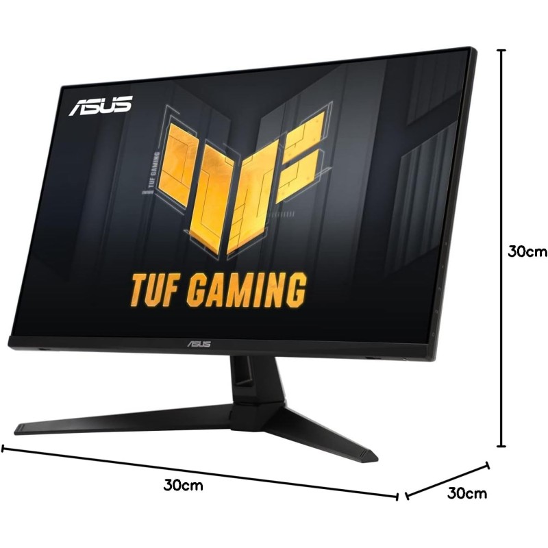 ASUS TUF Gaming VG27AQA1A Monitor Gaming 27”, WQHD, Overclock Fino a 170 Hz, Tecnologia Extreme Low Motion Blur, Freesync Premium e Shadow Boost, 1 ms (MPRT), HDR, DisplayWidget Lite, Nero ASUS TUF Gaming VG27AQA1A Monitor Gaming 27”, WQHD, Overclock Fino a 170 Hz, Tecnologia Extreme Low Motion Blur, Freesync Premium e Shadow Boost, 1 ms (MPRT), HDR, DisplayWidget Lite, Nero
