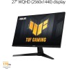 ASUS TUF Gaming VG27AQA1A Monitor Gaming 27”, WQHD, Overclock Fino a 170 Hz, Tecnologia Extreme Low Motion Blur, Freesync Premium e Shadow Boost, 1 ms (MPRT), HDR, DisplayWidget Lite, Nero ASUS TUF Gaming VG27AQA1A Monitor Gaming 27”, WQHD, Overclock Fino a 170 Hz, Tecnologia Extreme Low Motion Blur, Freesync Premium e Shadow Boost, 1 ms (MPRT), HDR, DisplayWidget Lite, Nero