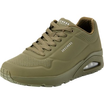 Skechers Uno Stand On Air, Scarpe da Ginnastica Uomo - 39.5 EU Olive Durabuck Mesh Skechers Uno Stand On Air, Scarpe da Ginnastica Uomo - 39.5 EU Olive Durabuck Mesh