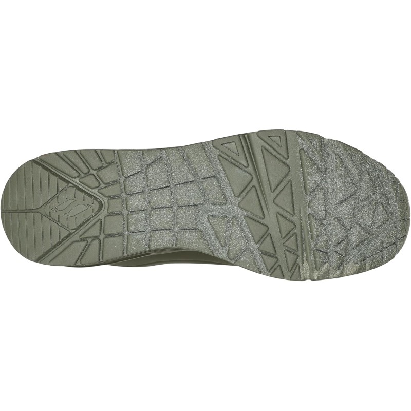 Skechers Uno Stand On Air, Scarpe da Ginnastica Uomo - 39.5 EU Olive Durabuck Mesh Skechers Uno Stand On Air, Scarpe da Ginnastica Uomo - 39.5 EU Olive Durabuck Mesh
