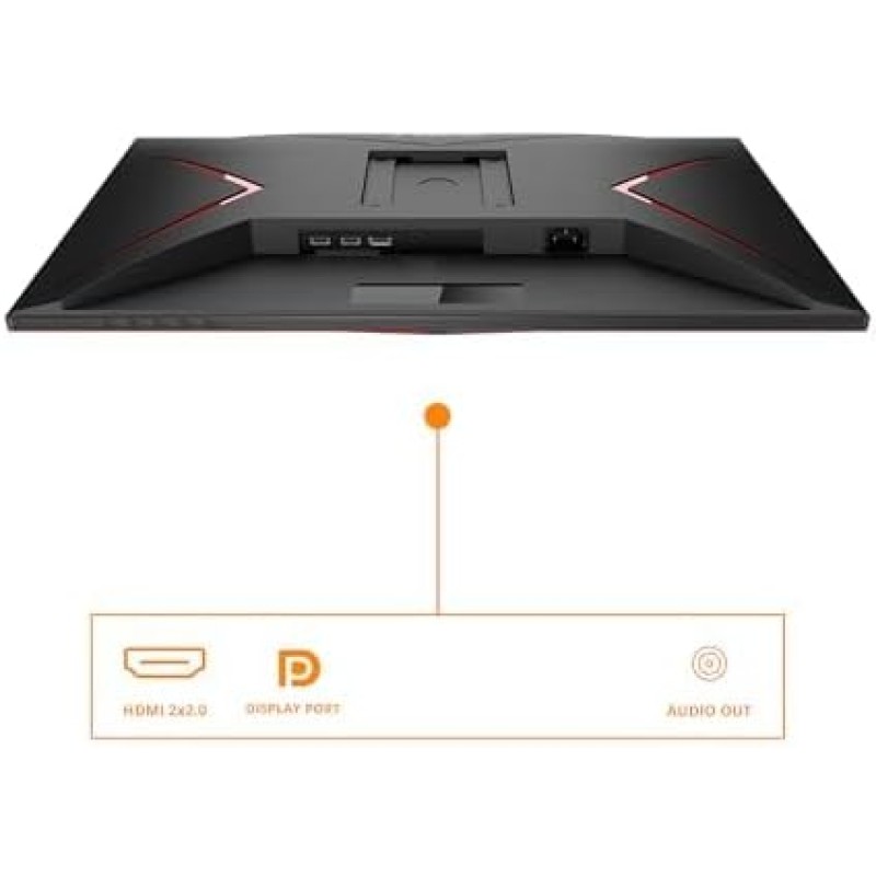 AOC Gaming 27G2ZNE Monitor Full HD da 27 pollici, 240 Hz, MPRT da 1 ms, FreeSync Prem, 1920x1080, HDMI 1.4, DisplayPort 1.2 nero/rosso, 27 pollice FHD , Supporto fisso - 27" FHD AOC Gaming 27G2ZNE Monitor Full HD da 27 pollici, 240 Hz, MPRT da 1 ms, FreeSync Prem, 1920x1080, HDMI 1.4, DisplayPort 1.2 nero/rosso, 27 pollice FHD , Supporto fisso - 27" FHD