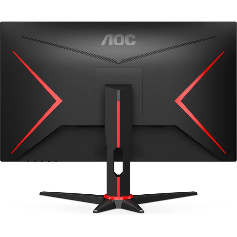 AOC Gaming 27G2ZNE Monitor Full HD da 27 pollici, 240 Hz, MPRT da 1 ms, FreeSync Prem, 1920x1080, HDMI 1.4, DisplayPort 1.2 nero/rosso, 27 pollice FHD , Supporto fisso - 27" FHD AOC Gaming 27G2ZNE Monitor Full HD da 27 pollici, 240 Hz, MPRT da 1 ms, FreeSync Prem, 1920x1080, HDMI 1.4, DisplayPort 1.2 nero/rosso, 27 pollice FHD , Supporto fisso - 27" FHD