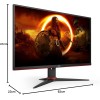 AOC Gaming 27G2ZNE Monitor Full HD da 27 pollici, 240 Hz, MPRT da 1 ms, FreeSync Prem, 1920x1080, HDMI 1.4, DisplayPort 1.2 nero/rosso, 27 pollice FHD , Supporto fisso - 27" FHD AOC Gaming 27G2ZNE Monitor Full HD da 27 pollici, 240 Hz, MPRT da 1 ms, FreeSync Prem, 1920x1080, HDMI 1.4, DisplayPort 1.2 nero/rosso, 27 pollice FHD , Supporto fisso - 27" FHD