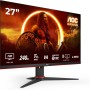 AOC Gaming 27G2ZNE Monitor Full HD da 27 pollici, 240 Hz, MPRT da 1 ms, FreeSync Prem, 1920x1080, HDMI 1.4, DisplayPort 1.2 nero/rosso, 27 pollice FHD , Supporto fisso - 27" FHD