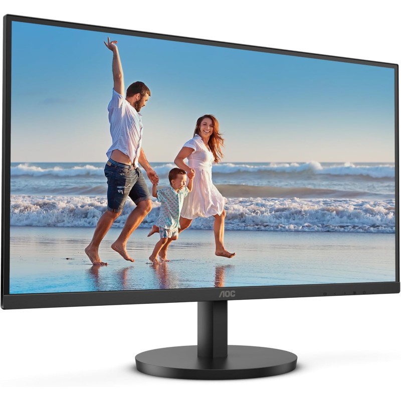 AOC 27B3HM Monitor FHD da 27 pollici, 75 Hz, VA, 4 ms, FreeSync, tecnologia Low Blue, senza sfarfallio, supporto Vesa, design frameless 1920 x 1080 @ 75 Hz, 250 cd/m, HDMI, VGA , 27 pollice FHD VA - 27" FHD AOC 27B3HM Monitor FHD da 27 pollici, 75 Hz, VA, 4 ms, FreeSync, tecnologia Low Blue, senza sfarfallio, supporto Vesa, design frameless 1920 x 1080 @ 75 Hz, 250 cd/m, HDMI, VGA , 27 pollice FHD VA - 27" FHD