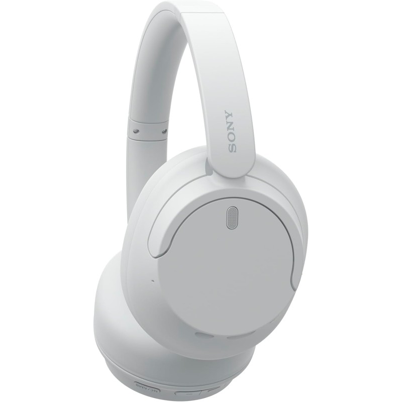 Sony WH-CH720N | Cuffie Wireless con Noise Cancelling, Connessione Multipoint, Fino a 35 ore di durata della batteria e Ricarica Rapida - Bianco - Bianco