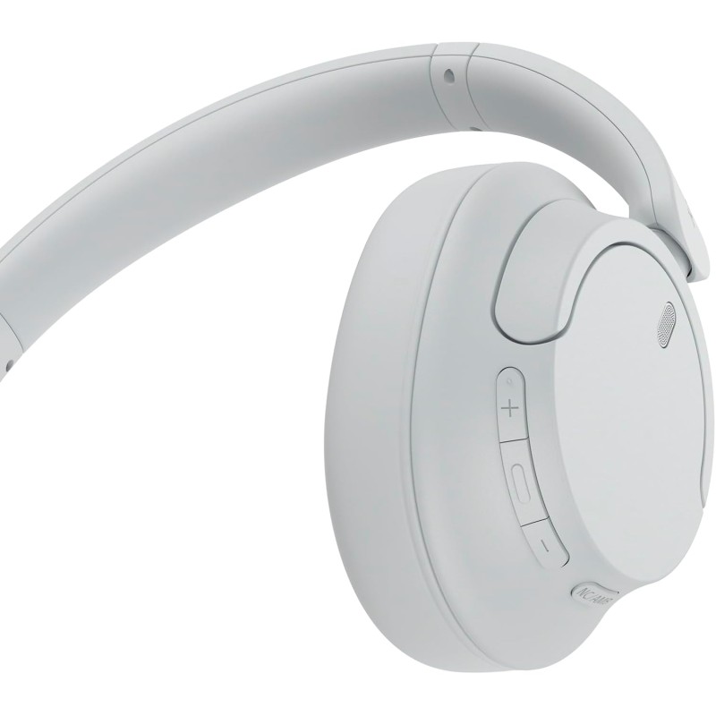 Sony WH-CH720N | Cuffie Wireless con Noise Cancelling, Connessione Multipoint, Fino a 35 ore di durata della batteria e Ricarica Rapida - Bianco - Bianco