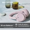Sony WH-CH720N | Cuffie Wireless con Noise Cancelling, Connessione Multipoint, Fino a 35 ore di durata della batteria e Ricarica Rapida - Bianco - Bianco