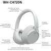 Sony WH-CH720N | Cuffie Wireless con Noise Cancelling, Connessione Multipoint, Fino a 35 ore di durata della batteria e Ricarica Rapida - Bianco - Bianco