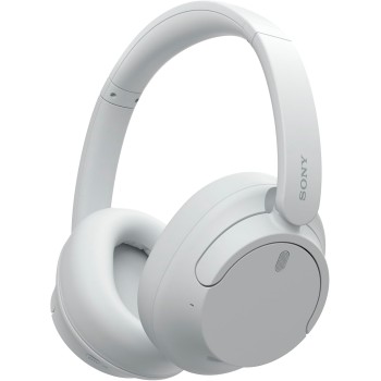 Sony WH-CH720N | Cuffie Wireless con Noise Cancelling, Connessione Multipoint, Fino a 35 ore di durata della batteria e Ricarica Rapida - Bianco - Bianco
