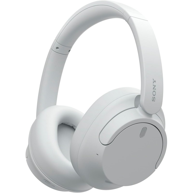 Sony WH-CH720N | Cuffie Wireless con Noise Cancelling, Connessione Multipoint, Fino a 35 ore di durata della batteria e Ricarica Rapida - Bianco - Bianco