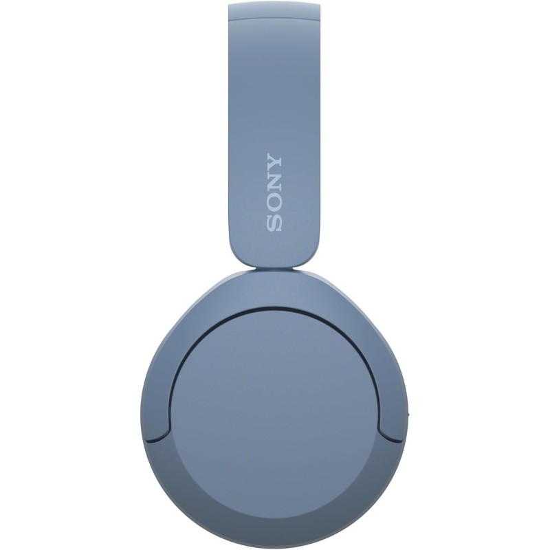 Sony WH-CH520 | Cuffie Wireless, Connessione Multipoint, con Microfono, Fino a 50 ore di durata della batteria con Ricarica rapida - Blu - BLU