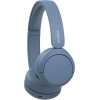 Sony WH-CH520 | Cuffie Wireless, Connessione Multipoint, con Microfono, Fino a 50 ore di durata della batteria con Ricarica rapida - Blu - BLU