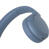 Sony WH-CH520 | Cuffie Wireless, Connessione Multipoint, con Microfono, Fino a 50 ore di durata della batteria con Ricarica rapida - Blu - BLU