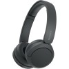Sony WH-CH520 | Cuffie Wireless, Connessione Multipoint, con Microfono, Fino a 50 ore di durata della batteria con Ricarica rapida - Nero - NERO