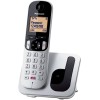 Panasonic KX-TGC250JTS Telefono Cordless Digitale, Unità Base e Ricevitore Singolo, ID Chiamante, Blocco Chiamate Indesiderate, Vivavoce, Modalità Eco One Touch, Sveglia Evoluta, Display LCD, Argento - Argento Panasonic KX-TGC250JTS Telefono Cordless Digitale, Unità Base e Ricevitore Singolo, ID Chiamante, Blocco Chiamate Indesiderate, Vivavoce, Modalità Eco One Touch, Sveglia Evoluta, Display LCD, Argento - Argento