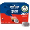 Lavazza, Crema e Gusto Classico, Caffè per Macchine Espresso, Arabica e Robusta con Note di Legno e Tabacco, Intensità 8/10, Tostatura Scura, 4 Confezioni Da 50 Cialde Lavazza, Crema e Gusto Classico, Caffè per Macchine Espresso, Arabica e Robusta con Note di Legno e Tabacco, Intensità 8/10, Tostatura Scura, 4 Confezioni Da 50 Cialde