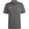 adidas Entrada 22 Polo Shirt Maglietta Uomo (Pacco da 1) - L Lungo Team Grey Four