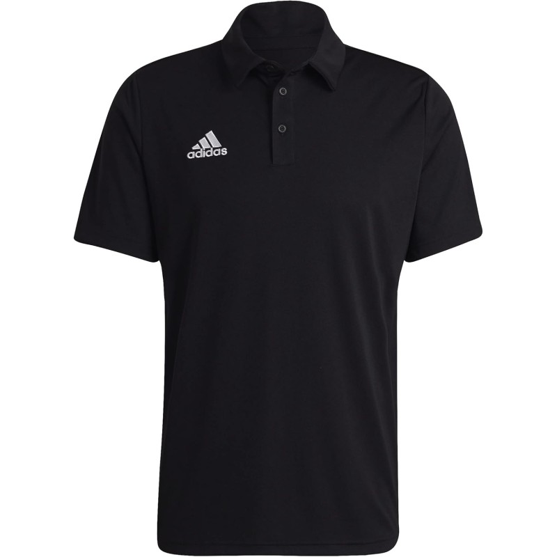 adidas Entrada 22 Polo Shirt Maglietta Uomo (Pacco da 1) - L Extra Tall Nero