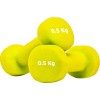 Manubri O Manubrio in Neoprene da Palestra E Home Gym Antiscivolo da 0.5 a 6 kg Coppia O Singolo - 2 x 0.5 kg