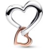 PANDORA Moments - Charm bicolori in argento sterling e placcati in oro rosa 14k PANDORA Moments - Charm bicolori in argento sterling e placcati in oro rosa 14k