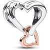 PANDORA Moments - Charm bicolori in argento sterling e placcati in oro rosa 14k PANDORA Moments - Charm bicolori in argento sterling e placcati in oro rosa 14k