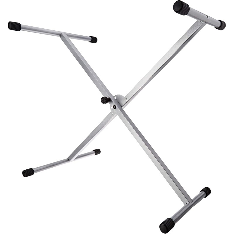 Yamaha Digital Keyboard PSR-F52, Tastiera Digitale Compatta per Principianti con 61 Tasti, 144 Voci Strumentali e 158 Stili di Accompagnamento & FX F900522 Stand per Tastiera Grigio Argento Yamaha Digital Keyboard PSR-F52, Tastiera Digitale Compatta per Principianti con 61 Tasti, 144 Voci Strumentali e 158 Stili di Accompagnamento & FX F900522 Stand per Tastiera Grigio Argento