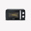 SEVERIN Microonde Solo, forno a microonde per scongelare e riscaldare, forno a microonde con piatto girevole per una distribuzione uniforme del calore, nero, MW 7886