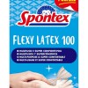Spontex Guanti in Lattice Flexy Latex x 100 Mapa Spontex, Guanti in Lattice, Monouso, 100 Pezzi, Taglia M/L - M-L