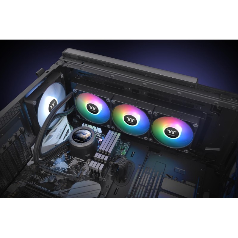 Thermaltake TH360 V2 Ultra ARGB Sync All-In-One Liquid Cooler - 360 mm Nero