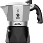 Bialetti Caffettiera New Brikka 2023, 2 Tazze, Espresso Cremoso come al Bar, Non Adatta a Piano Induzione, Manico antiscottatura, Design Elegante, Alluminio - 2 Tazze